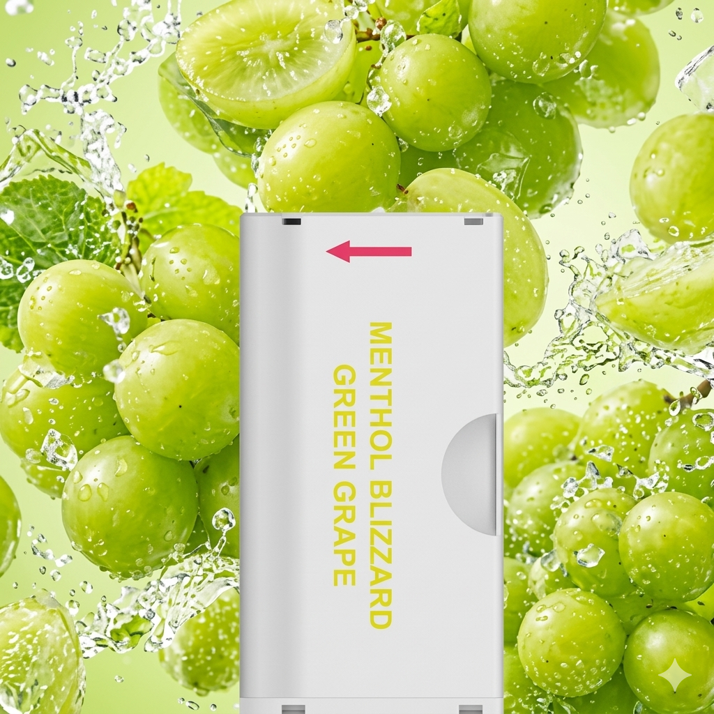 RUI  POP ROCKS MENTHOL BLIZZARD GREEN GRAPE
