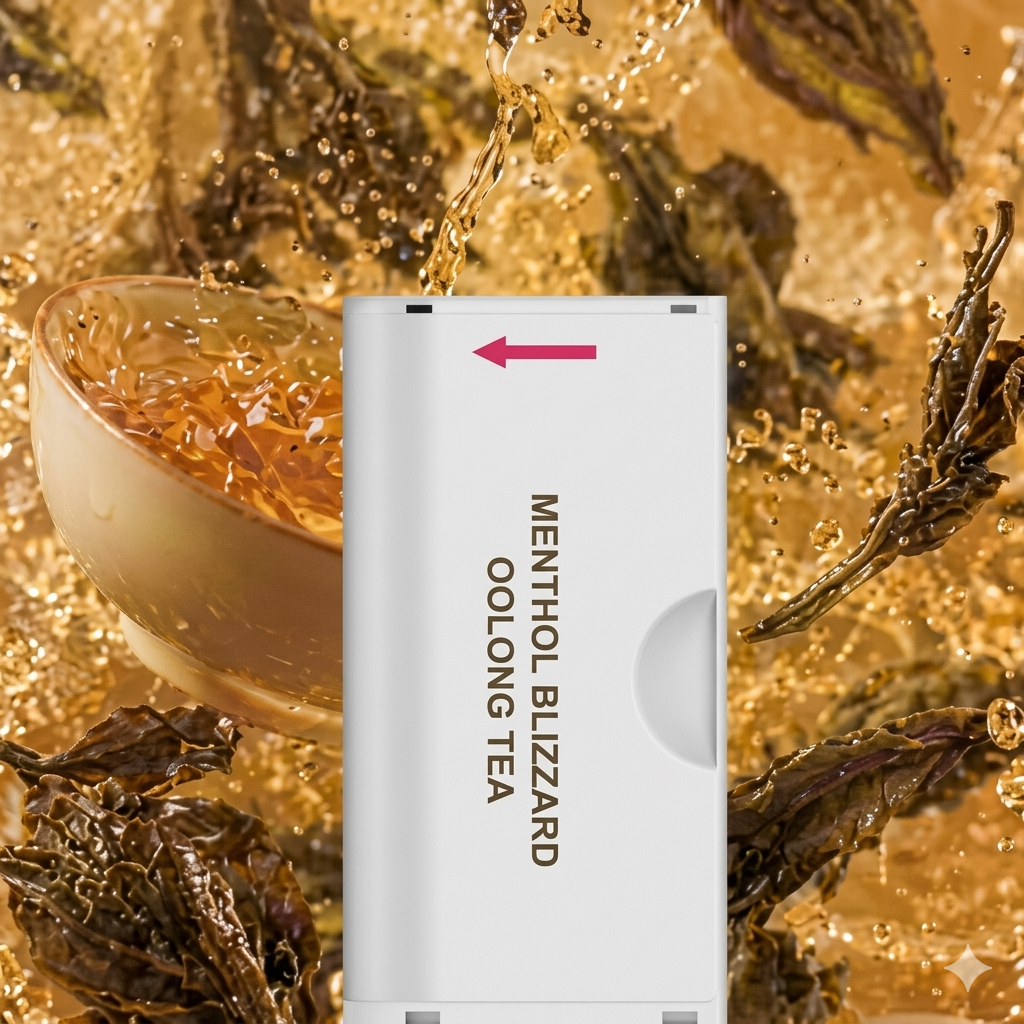 RUI  POP ROCKS MENTHOL BLIZZARD OOLONG TEA